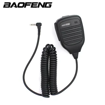 100% Baofeng Walkie Talkie UV-3R Ručný Mikrofón, Reproduktor, Rádio Reproduktor Mikrofón PTT S 3,5 mm Audio Jack Pre UV-3R Príslušenstvo