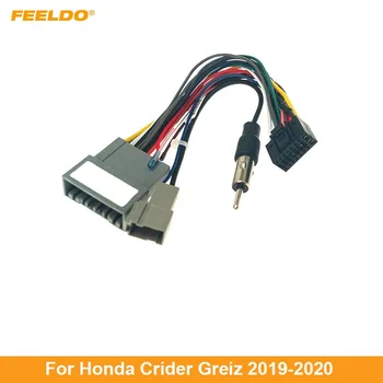 FEELDO Car Audio DVD Prehrávač 16PIN Android Napájací Kábel, Adaptér Pre Honda Crider Greiz 2019-2020 Rádio Elektroinštalácie Postroj