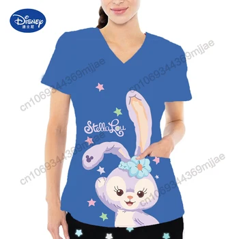 Disney Oblečenie Ženského tvaru Sestra dámske tričko Krátky Rukáv Tričko Žena Oblečenie pre Ženy Y2k Topy Grafické T Košele Top