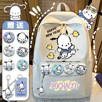 Sanrio Pochacco školy taška veľká kapacita batoh základnej školy študent roztomilý ľahký batoh