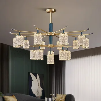 Moderné svetlo luxusné Jedáleň luster osvetlenie Stropné svetlá závesné svetlo led lustre pre obývaciu izbu vnútorné svetlo