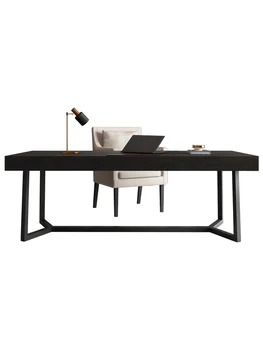 Masívneho dreva taliansky minimalistický stôl luxusný moderný počítačový stôl domov štúdia stôl prispôsobenie