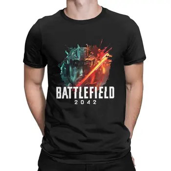 Battlefield 2042 Armády Video Hry, Bojové Pole Vojny Strelec Hry pánske oblečenie pre Voľný čas Bavlnené Tričká Krátky Rukáv T Shirt Darček