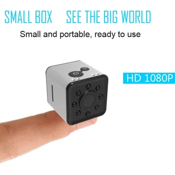 SQ13 Mini WIFI Fotoaparát Vodotesný P2P IP Nočné Videnie Detekcia Pohybu, Video Rekordér Dohľadu HD 4K 1080P Monitor Videokamera