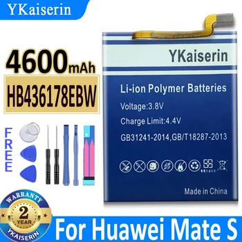 YKaiserin HB436178EBW 4600mAh Batériu Pre Huawei Mate S Kamarátmi CRR-CL00 UL00 Telefón Bateria Záruka Jeden Rok