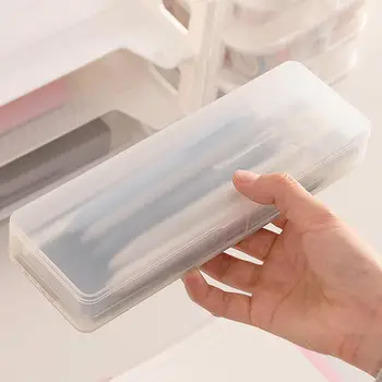 Kancelárske potreby Kontajner Kapacita obojstranné Dvojitej Vrstvy Papiernictvo Box Ťažkých Multifunkčné Plastové Ceruzky pre Chlapcov