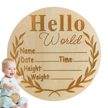 Novorodenca Oznámenie Prihlásiť Novorodenca Názov Znamenie pre Dieťa Oznámenia Dieťa Fotografie Prop Baby Sprcha Dary