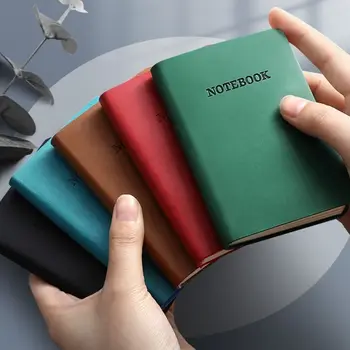 96 Listov 5 Farba Prenosné A7 Mini Notebook Business Poznámkový Blok Pocket Memo Poznámkový Blok Denník Notebook Študent Kancelárske Potreby