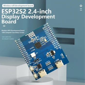 LC ESP32-S2 2,4-palcovým 240*320 Win10 Počítač USB Zástupca Obrazovke Druhá Vývoj Displej Board Bezdrôtové pripojenie WiFi
