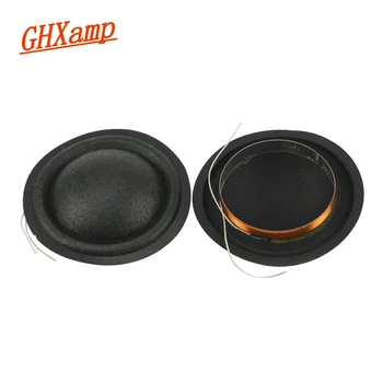 GHXAMP 49.5 mm hliníkový rám Mediant Stredový Hlasové Cievky 50 Core Hodvábna Membrána 8OHM Alto Pre Hivi DVD-A DMD DMA DMF 2KS