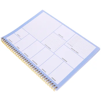 Program Kniha do Zoznamu Poznámka poznámkový blok Mesačné Stôl Plán Notebook A4 Office Jeden Papier