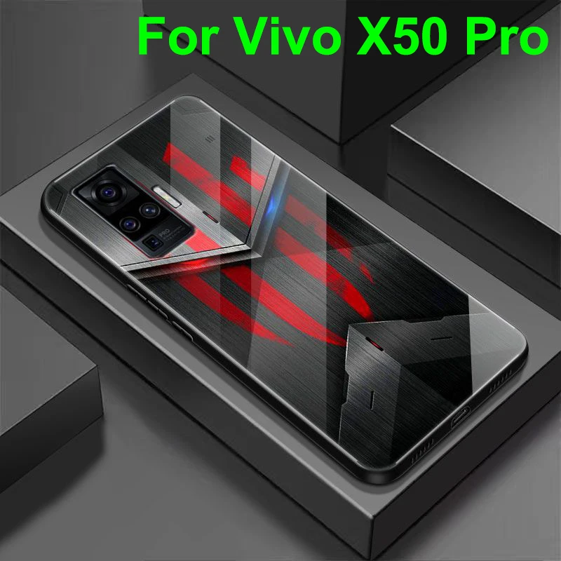 Pre Vivo X50 Pro Plus Prípade Vivo X50 5G Plný Chránené Sklo Telefón Prípade Vivo X50Pro ShockProof Kryt Pre Vivo X50 Pro+