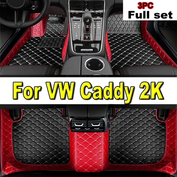 Auto Rohože Pre VW Volkswagen Caddy 2K 2015~2019 Nepremokavé Accesorios Para Auto Auto Podlahové Rohože Tapetes Para Carro Auto Príslušenstvo