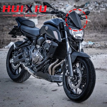 Motocykel Hliník Sklo CNCN Predné Sklo Kryt Kryt pre YAMAHA MT07 FZ07 MT FZ 07 2018 2019 2020 2013 - 2017